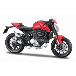 Motocicleta Maisto Ducati Monster metalica cu stand, editie speciala 1:18