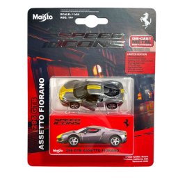 Maisto Ferrari 296 GTB Assetto Fiorano gri, macheta metalica 1:64