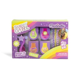 Set pentru par Martinelia Super Girl cu 4 culori si extensie