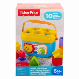 Jucarie bebelusi Primele Cuburi Fisher-Price, sortator forme 6 luni+