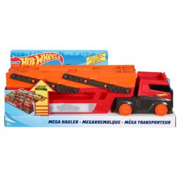 Transportator Hot Wheels Mega Hauler pentru 50 de masini