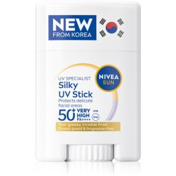 NIVEA SUN Silky UV Stick baton cu protectie solara SPF 50+ 15 g