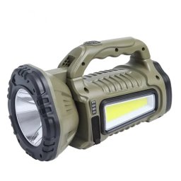 Lanterna de mana CB 5678 cu incarcare solara si COB lateral