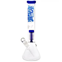 Bong din sticla Amsterdam cu percolator 8 brațe 40cm