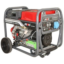 Generator de curent diesel SENCI SC8000DE monofazat AVR 7 kW pornire electrica