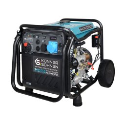 Generator de curent benzina Konner & Sohnen KS 8100iE ATSR monofazat invertor 8,5 kW pornire electrica