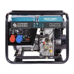 Generator de curent diesel Konner & Sohnen KS 8100HDE-1/3 ATSR trifazat AVR 6,5 kW pornire electrica