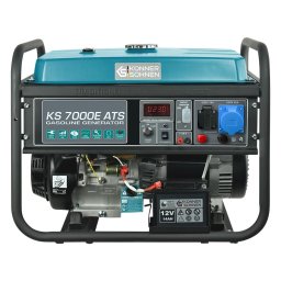 Generator de curent benzina Konner & Sohnen KS 7000E ATS monofazat AVR 5,5 kW pornire electrica ATS inclus