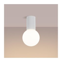 Plafonieră pentru baie Sollux SL.1708 HALO 1xG9/8W/230V IP44 alb