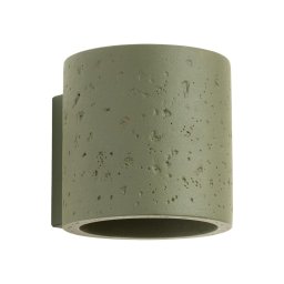 Sollux SL.1839 - Aplică spot de perete ORBIS 1xG9/8W/230V beton/verde