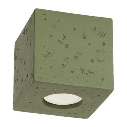 Sollux SL.1845 - Spot QUAD 1xGU10/10W/230V beton/verde