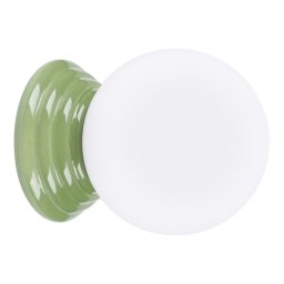 Sollux SL.1894 - Aplica de perete pentru baie ZORI, 1xG9/8W/230V, IP44, verde