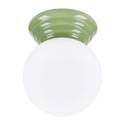 Sollux SL.1900 - Plafonieră de baie ZORI 1xG9/8W/230V Ø12 cm IP44 verde