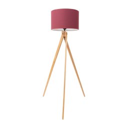 Sollux SL.1907 - Lampă de podea NATT 1xE27/15W/230V, roșie