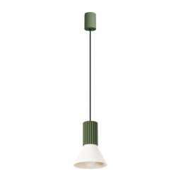 Sollux SL.1872 - Pendul pe cablu ESTRIA 1xE14/10W/230V Ø 14 cm, verde