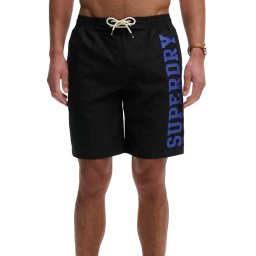 SUPERDRY Costum de baie D2 Sdsw Logo 19 M3010268A 02a black