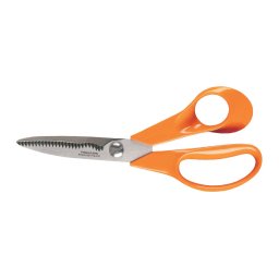 Foarfeca pentru bucatarie Fiskars Classic, 18 cm, 73 g, Portocaliu