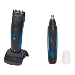 ProfiCare PC-HSM/R 3052 NE Aparat de tuns par si barba, Negru/Albastru