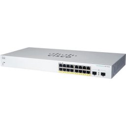 Switch Cisco CBS220-16T-2G, 16 porturi, Alb