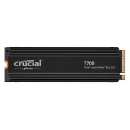 SSD Crucial T700, 1TB, PCI Express 5.0 x4, NVMe 2.0, radiator