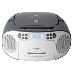 Reflexion RCR2260DAB/BL, caseta CD/MP3 portabila USB DAB+ radio stereo (2 x 12 wati putere muzicala maxima), mufa AUX-IN de 3,5 mm si iesire pentru casti de 3,5 mm, afisaj digital LCD, albastru