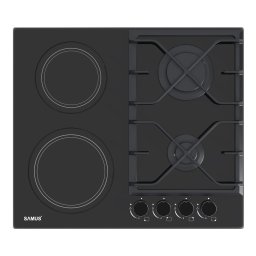 Plita incorporabila mixta Samus PSVG-622BG1