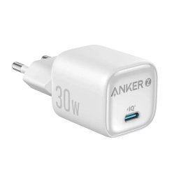 Incarcator retea Anker Zolo, 30W, Super Fast Charger, USB-C, Alb