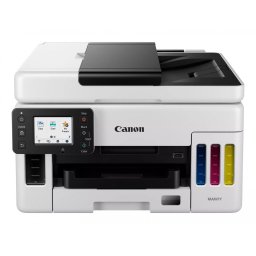 Imprimanta Multifunctionala Inkjet, color, Canon MAXIFY GX6050, 3IN1, A4, 600 x 1200 DPI, Wi-Fi, Alb