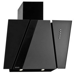 Hota Akpo WK-4 Cetias 50, 1 motor, 420 mc-h, latime 50 cm, filtru degresare aluminiu, Negru