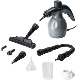 Aparat de curatat cu abur Cecotec HydroSteam 1030 Active 05515, presiune maxima 3 bari, putere 1000W, Debit de abur 30g/min, Negru