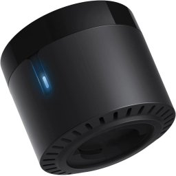 Telecomanda universala inteligenta BroadLink RM4 Mini, control IR, Wireless, 4G, compatibil Android iOS, Alexa Google Assistant, pentru aer conditionat, televizor, sistem audio
