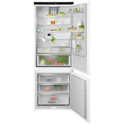Combina frigorifica incorporabila Electrolux ENP7TD75S, Capacitate 376 l, No Frost, Conectivitate WiFi, Control electronic, Semnal acustic, Clasa D, H 189 cm