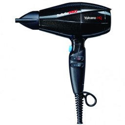 Uscator de par ionic, Babyliss Pro Vulcano Hq, 2400 W, Negru