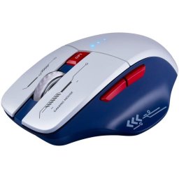 Mouse gaming Defender GM-126 TISA, 1600 DPI, wireless, Alb-Albastru