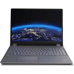Laptop Lenovo ThinkPad P16 Gen 2, Procesor Intel® Core™ i7-14700HX pana la 5.50 GHz, 16 inch, WQXGA IPS 165Hz, 64GB RAM, 1TB SSD, nVidia RTX 5000 Ada 16GB, Windows 11 Pro, Gri