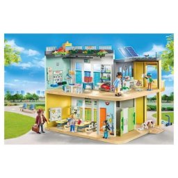 Playmobil City Life 71327, Scoala Mare, Multicolor