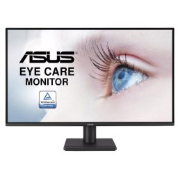 Monitor LED IPS, ASUS VA27AQ, 27 inch, QHD, VGA, HDMI, DisplayPort, 75 Hz, 1 ms, Negru