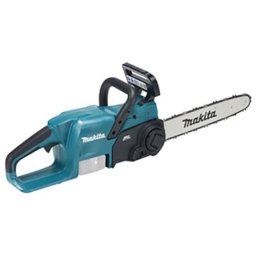 Fierastrau electric cu lant Makita DUC357Z, LXT 18 V, lungime lama 35 cm, pas lant 3/8, viteza lant 7.7 m/s, motor fara perii, fara acumulator si incarcator