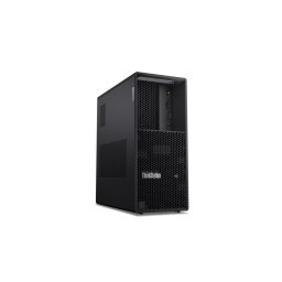 Sistem PC Lenovo ThinkStation P3 Tower Gen 2, Intel Core Ultra 7 265K, RAM 64 GB, SSD 1 TB, Intel Graphics, Windows 11 Pro, Negru