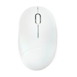 Mouse wireless ASUS Fragrance MD101, 2400 DPI, Wireless + Bluetooth, cu compartiment pentru parfum, Alb