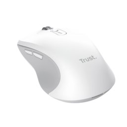 Mouse wireless Trust Ferro Hyperscroll, 3200 DPI, USB, material ABS, Alb