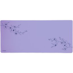 Mousepad Trust GXT 759 XXL, suprafata moale, dimensiuni 900 x 400 x 3mm, Flower print, Mov