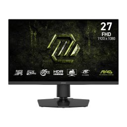 Monitor Gaming MSI MAG 272PF X24, 27", Full HD (1920 x 1080), Fast IPS, 240 Hz, 0.5ms GtG, AMD FreeSync™ Premium, HDR Ready, HDMI, Display Port, Difuzoare 2x2W, Pivot, Negru
