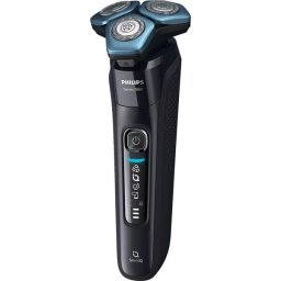 Aparat de Ras Philips Shaver Series 7000 S7886/55, Acumulator, Autonomie 60 min, SkinIQ, Negru