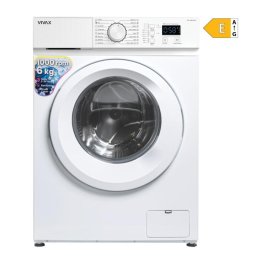 Masina de spalat rufe Vivax WFL-100616CDSI, 6kg, 1000 RPM, Motor Inverter, Clasa A, 16 Programe, Alb