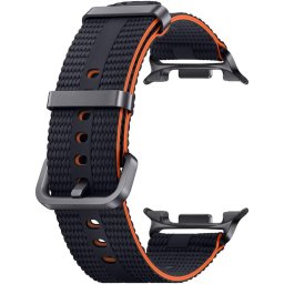 Curea Smartwatch Samsung Athleisure Band, pentru Galaxy Watch8 / Watch8 Classic, marime S/M, Gri inchis