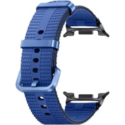 Curea Smartwatch Samsung Athleisure Band, pentru Galaxy Watch8 / Watch8 Classic, marime S/M, Albastru