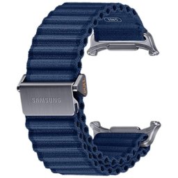 Curea Smartwatch Samsung Trail Band, pentru Galaxy Watch Ultra, marime reglabila S/M/L, Albastru
