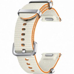 Curea Smartwatch Samsung Athleisure Band pentru Galaxy Watch7, marime S/M, Crem