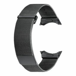 Curea otel inoxidabil Samsung Milanese Band pentru Galaxy Watch 7 / 44 mm, latime 22 mm, marime M/L, Negru